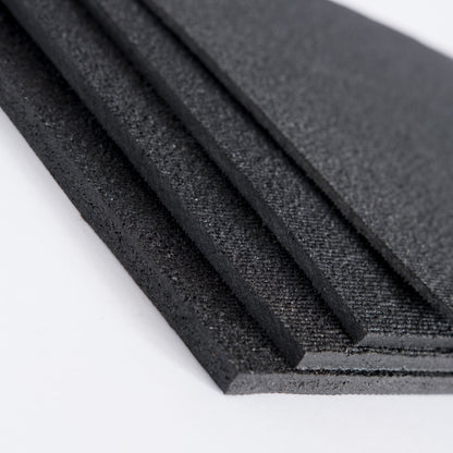 Sort Comfort gummigulv i rull (1250x1000 mm, 6 mm)