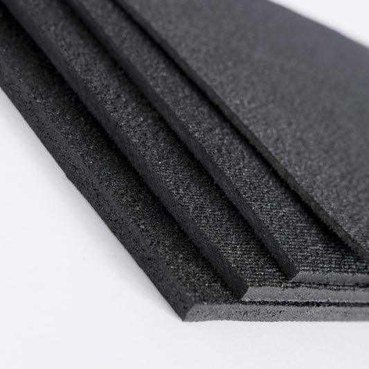 Sort Comfort gummigulv i rull (1250x1000 mm, 8 mm)