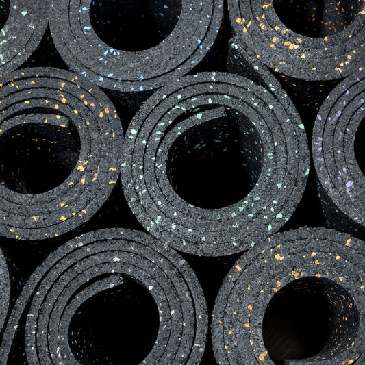 Comfort rulle med 15 % EPDM GRÅ, 6 mm