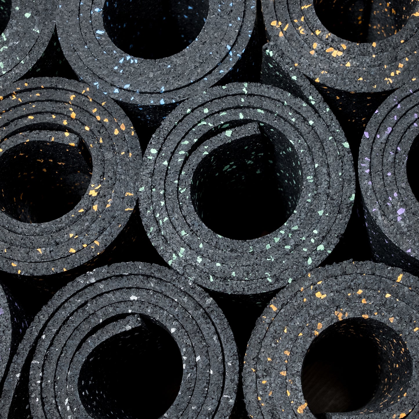 Comfort rulle med 15 % EPDM GRÅ, 8 mm