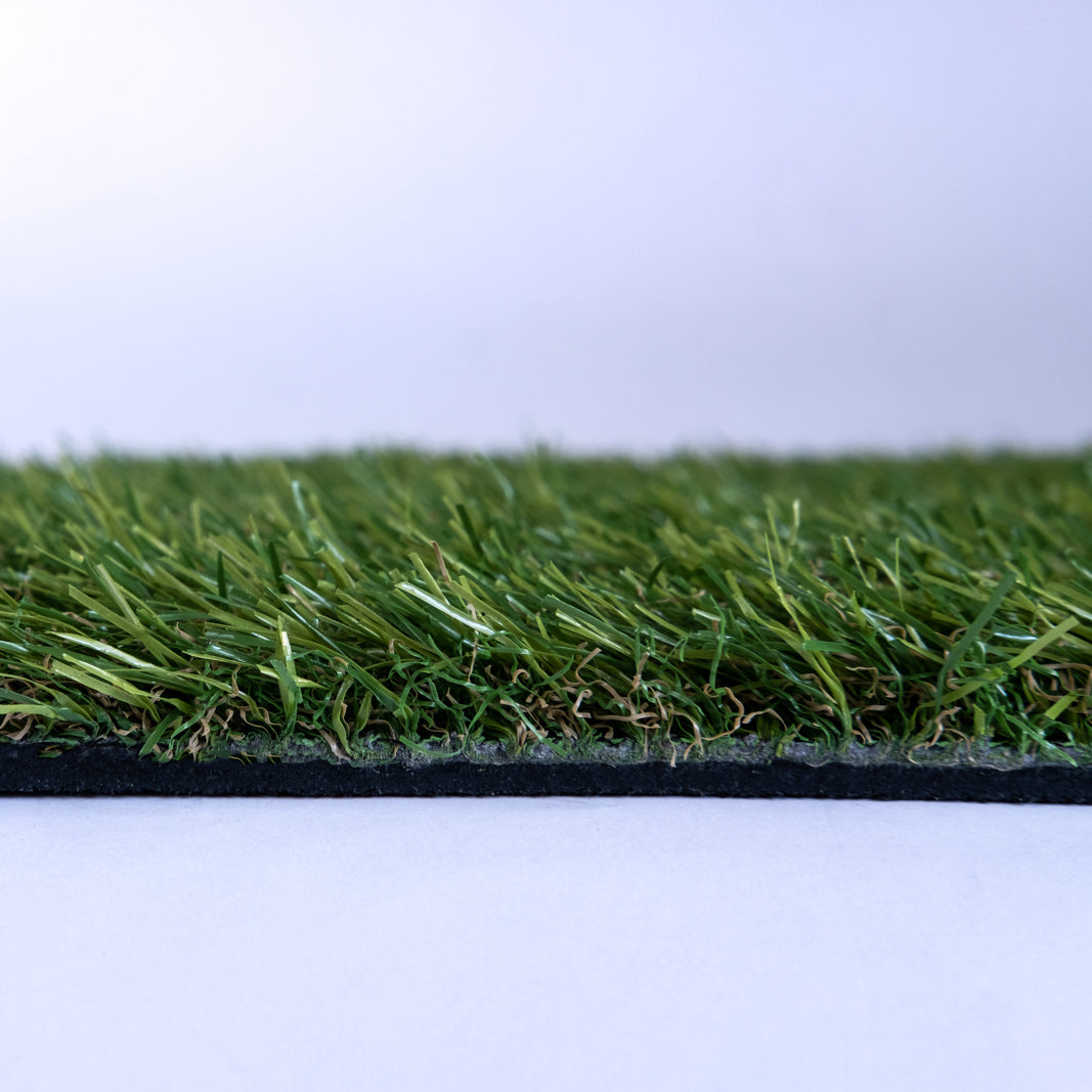 Gummirulle med kunstgræs