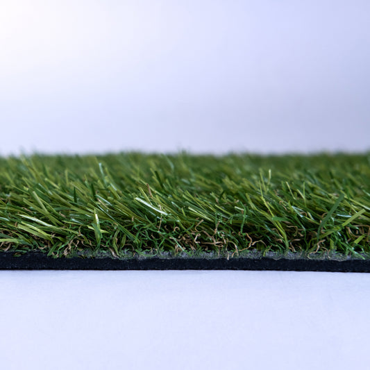 Gummirulle med kunstgræs