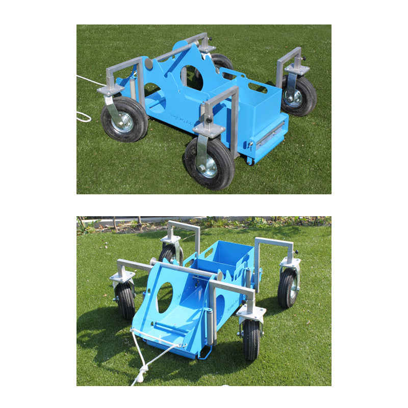 Lim maskine med sidehjul