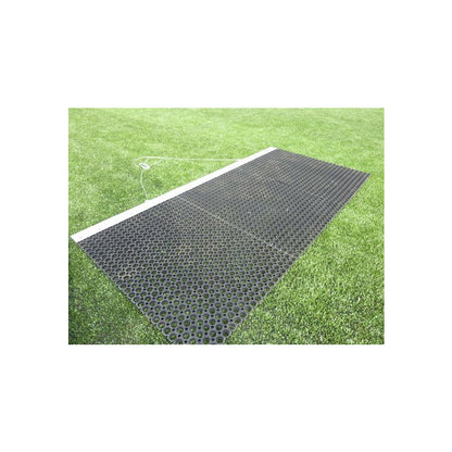 Børstemåtte med rustfri stål ramme