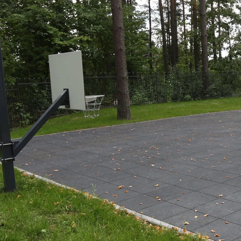 Gummifliser 100 mm. (503 x 1006 mm, Fallhøyde 270 cm)