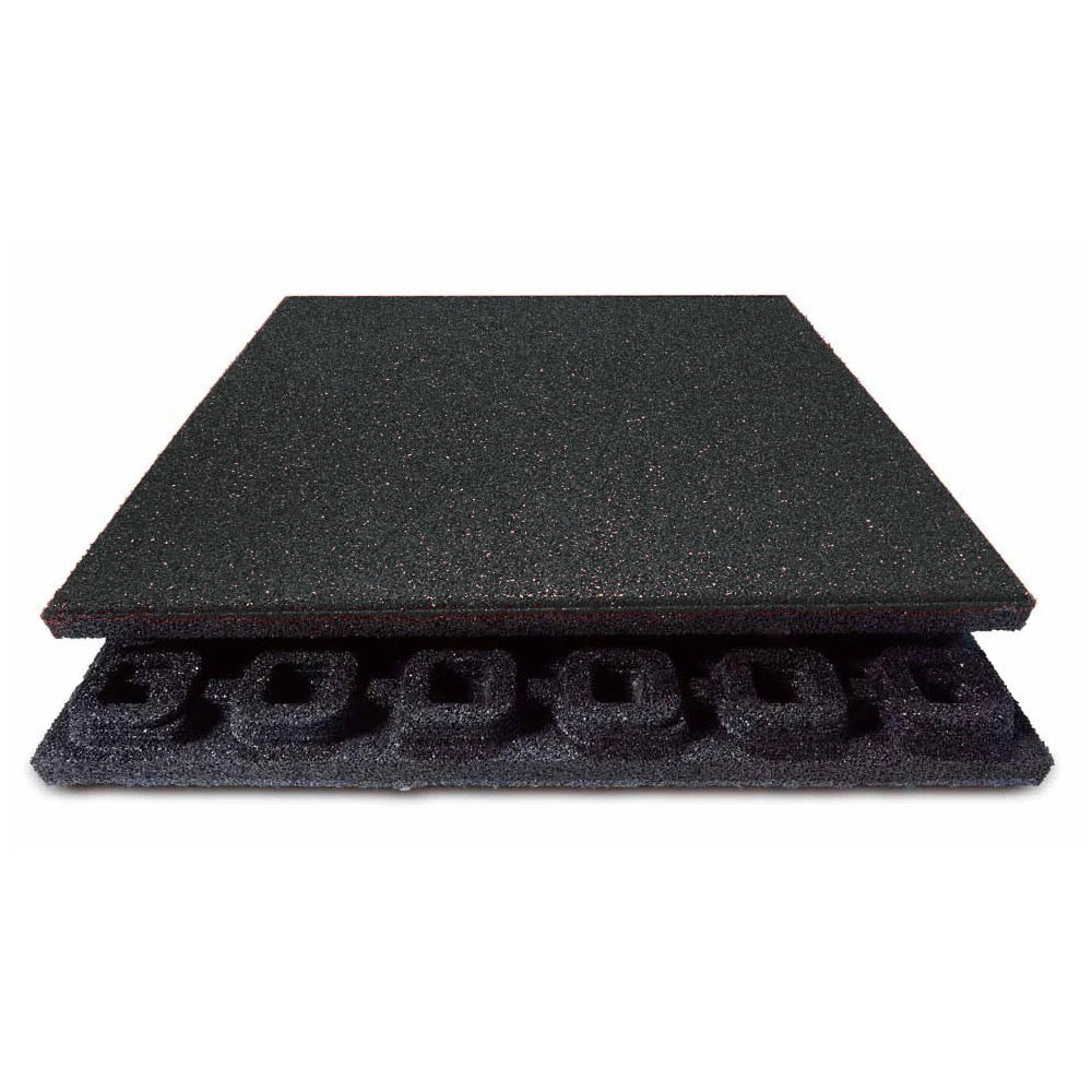 Gummifliser 100 mm. (503 x 1006 mm, Fallhøyde 270 cm)