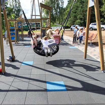 Gummifliser 100 mm. (503 x 1006 mm, Fallhøyde 270 cm)